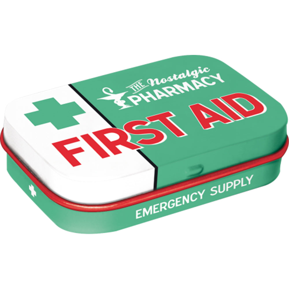 First Aid | 15g Sugar Free Mint Tin | Cracker Filler | Mini Gift