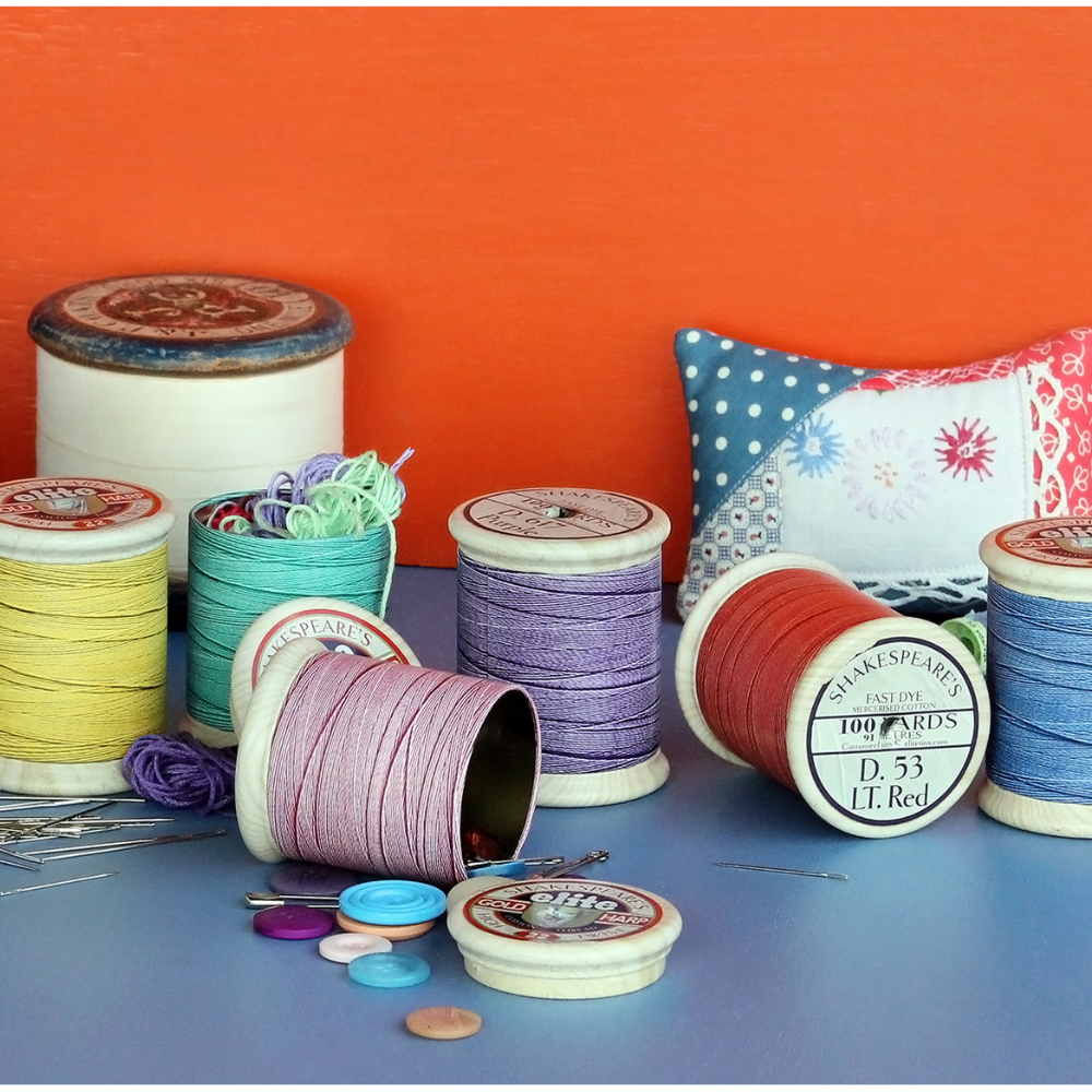 Cotton Reel Design Tins | 8cm x  6.5cm | Mini Gift | Cracker Filler