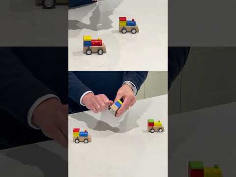 Little Wooden Wind Up Train Toy | Single | Cracker Filler | Mini Gift
