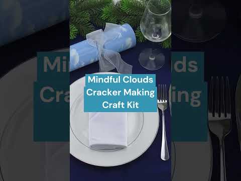 Mindful Clouds | Wellbeing Cracker Making Craft Kit | Make &amp; Fill Your Own