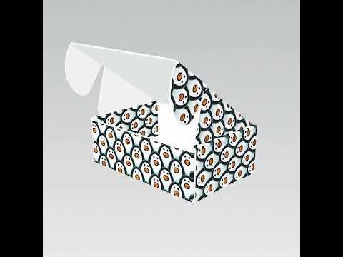 Monochrome Dots | Mini Gift Box | Soap Bar Sized | 6 Boxes | 57x88x30mm