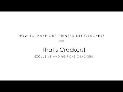 Pink Wedding Hydrangea Cracker Making Kits - Make & Fill Your Own