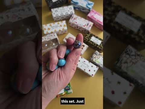 Romantic Rose | Mini Box of Marbles | Cracker Filler | Little Gift
