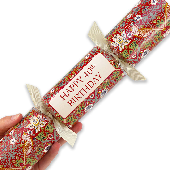 Milestone Birthday Strawberry Thief | Cracker Making Kit | Make Your Own