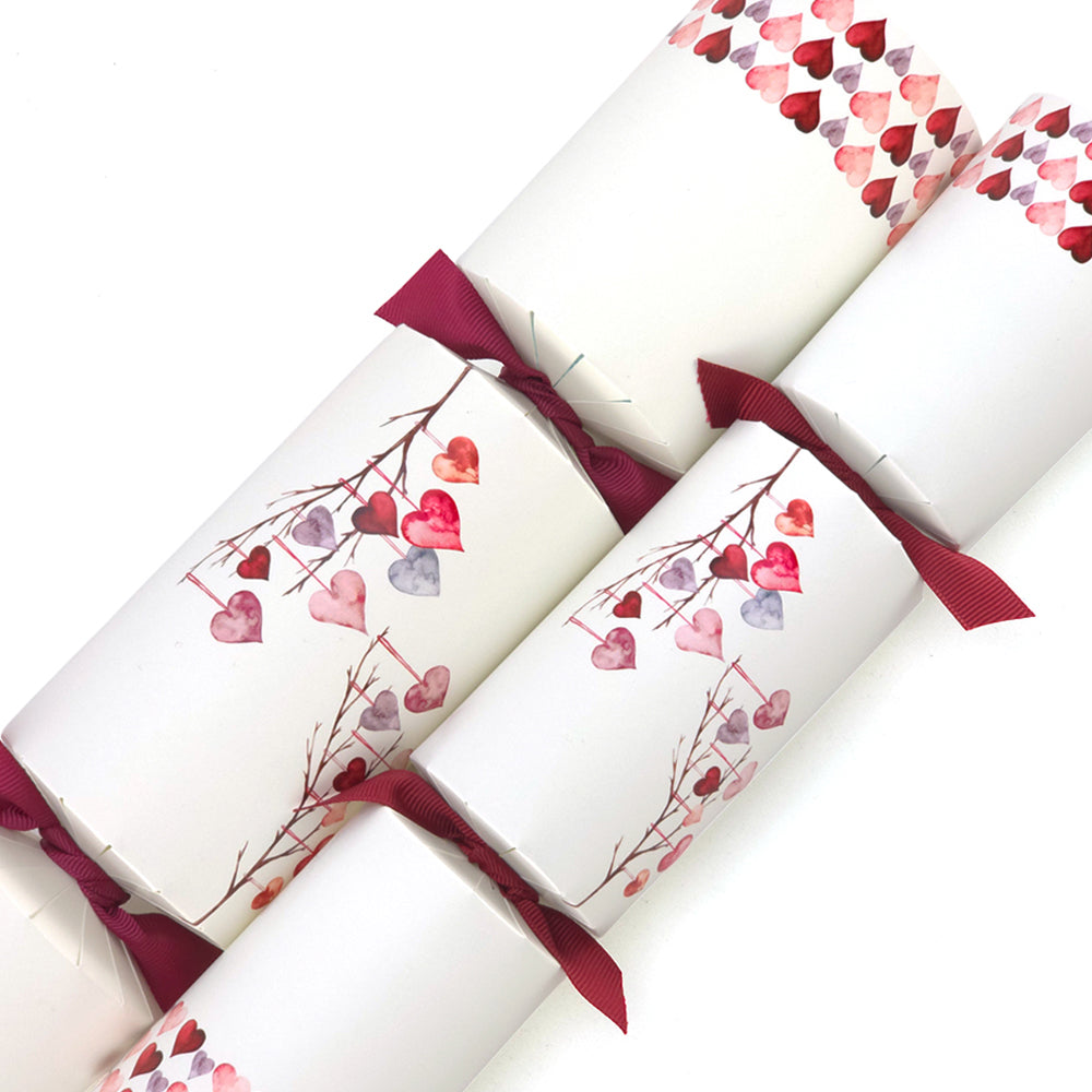 Watercolour Heart Branches | Cracker Making Craft Kit | Make & Fill Your Own