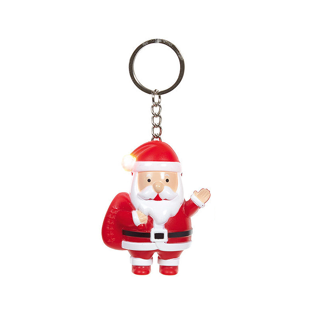 LED and Sound Christmas Keyring | Mini Gift | Cracker Filler