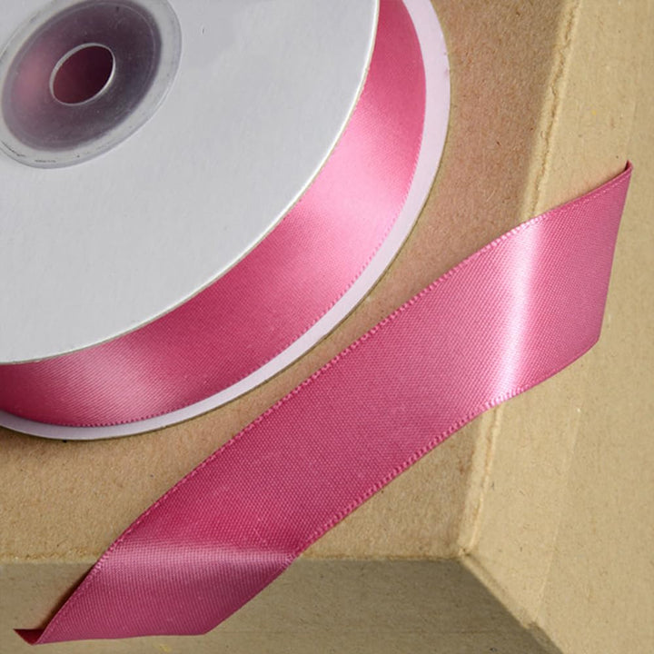 Deep Pink | 23mm Double Faced Satin Ribbon | 25m Long