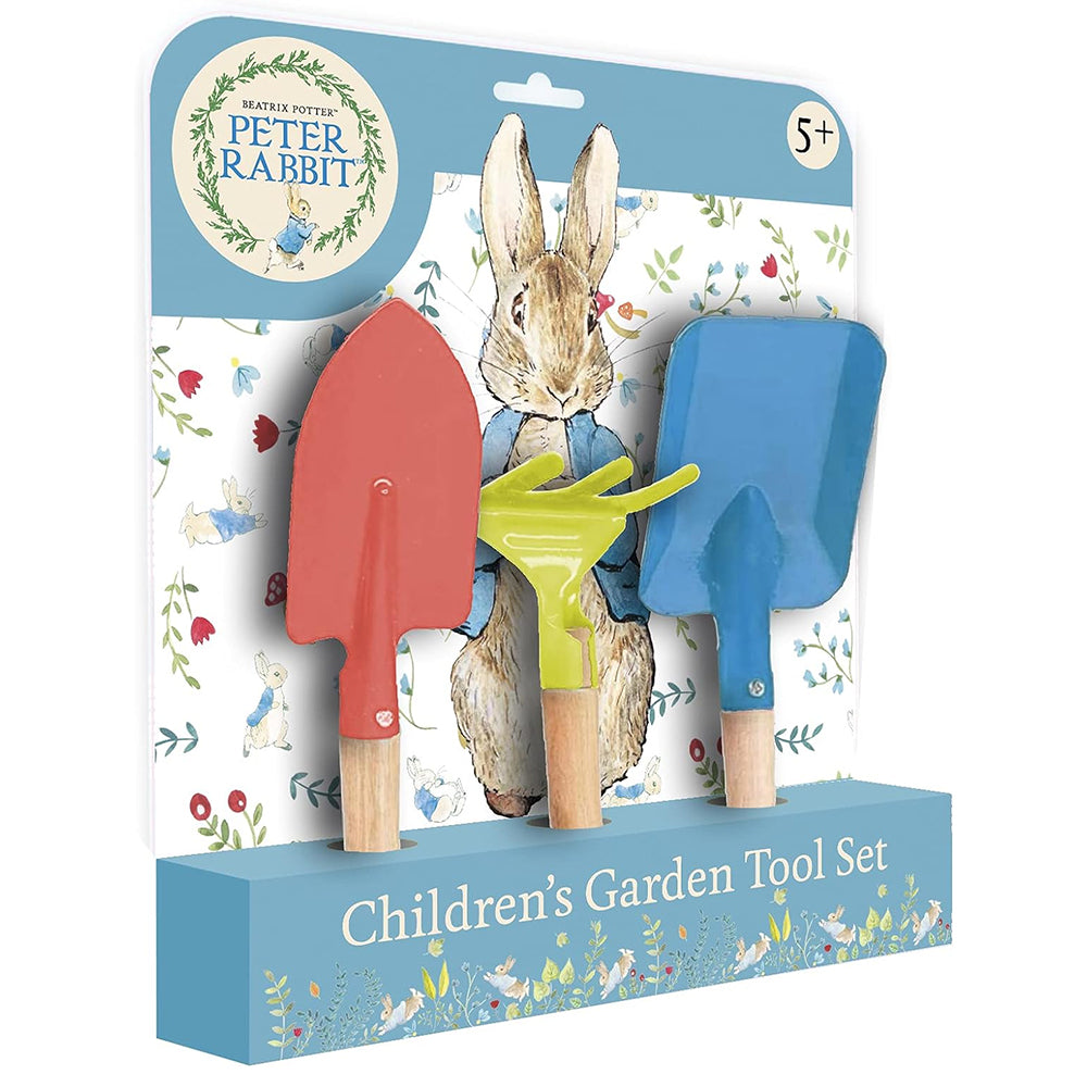 Children's Garden Tool Set | 3 Piece | Peter Rabbit | Beatrix Potter Gift Idea