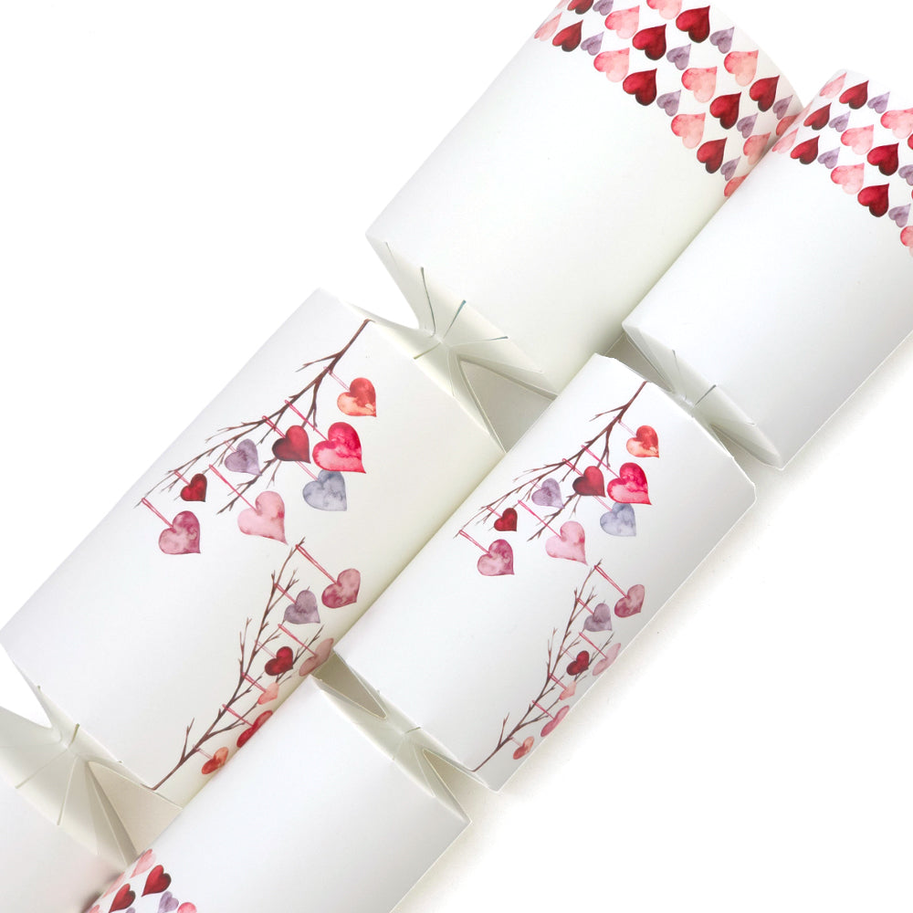 Watercolour Heart Branches | Cracker Making Craft Kit | Make & Fill Your Own