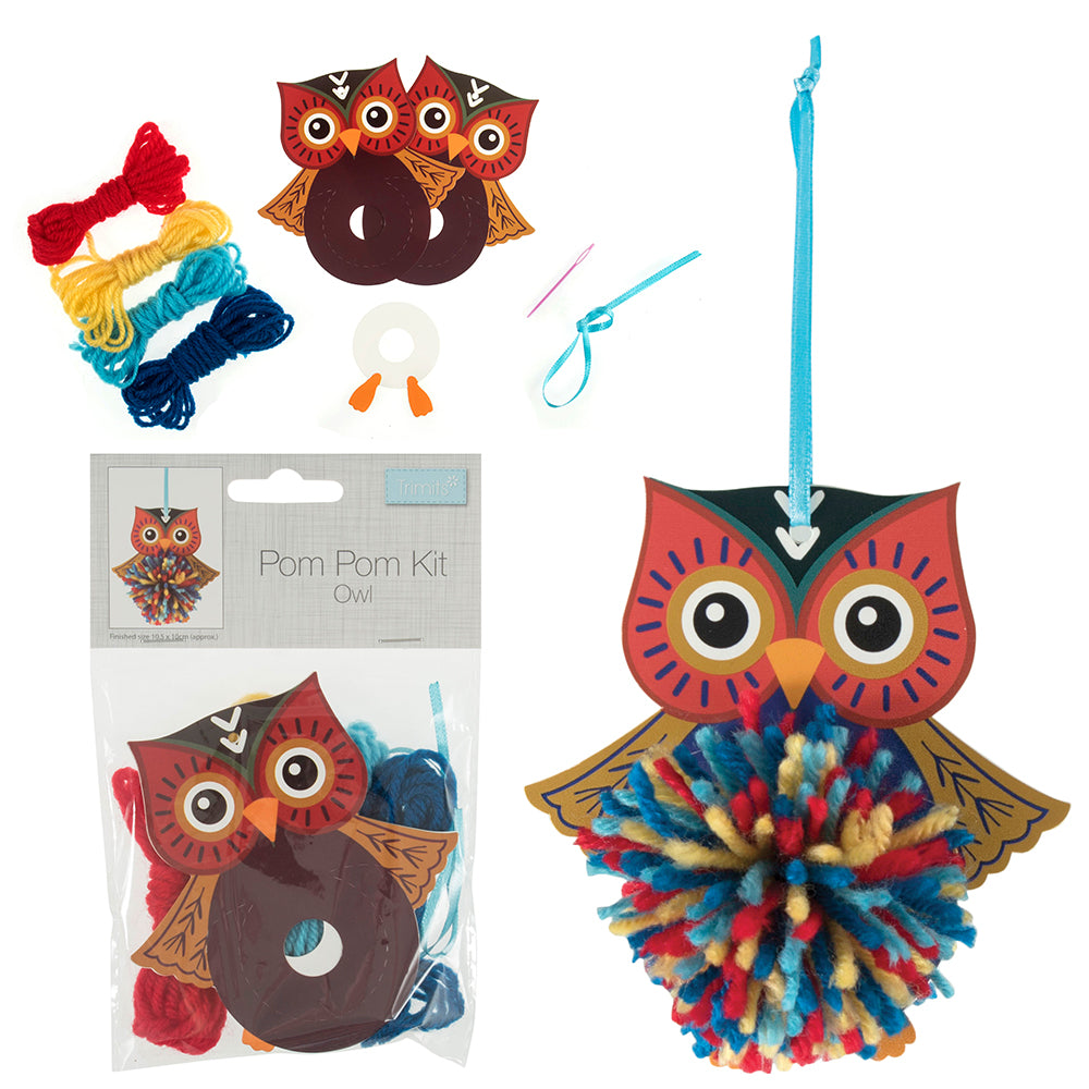 Pom Pom Owl | Craft Kit for Kids