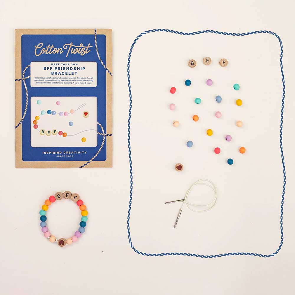 Make Your Own BFF Friendship Bracelet | Complete Sustainable Craft Kit for Kids
