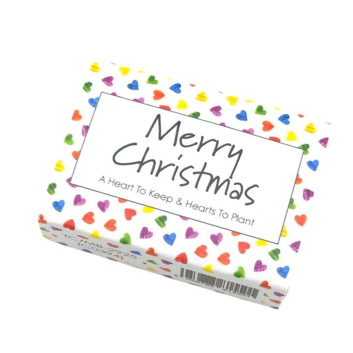 Proud Pride Love | Christmas Hearts to Keep &amp; Plant | Cracker Filler | Little Gift