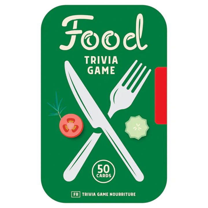 Food Trivia Card Game | Gift in a Tin | Little Gift | Cracker Filler