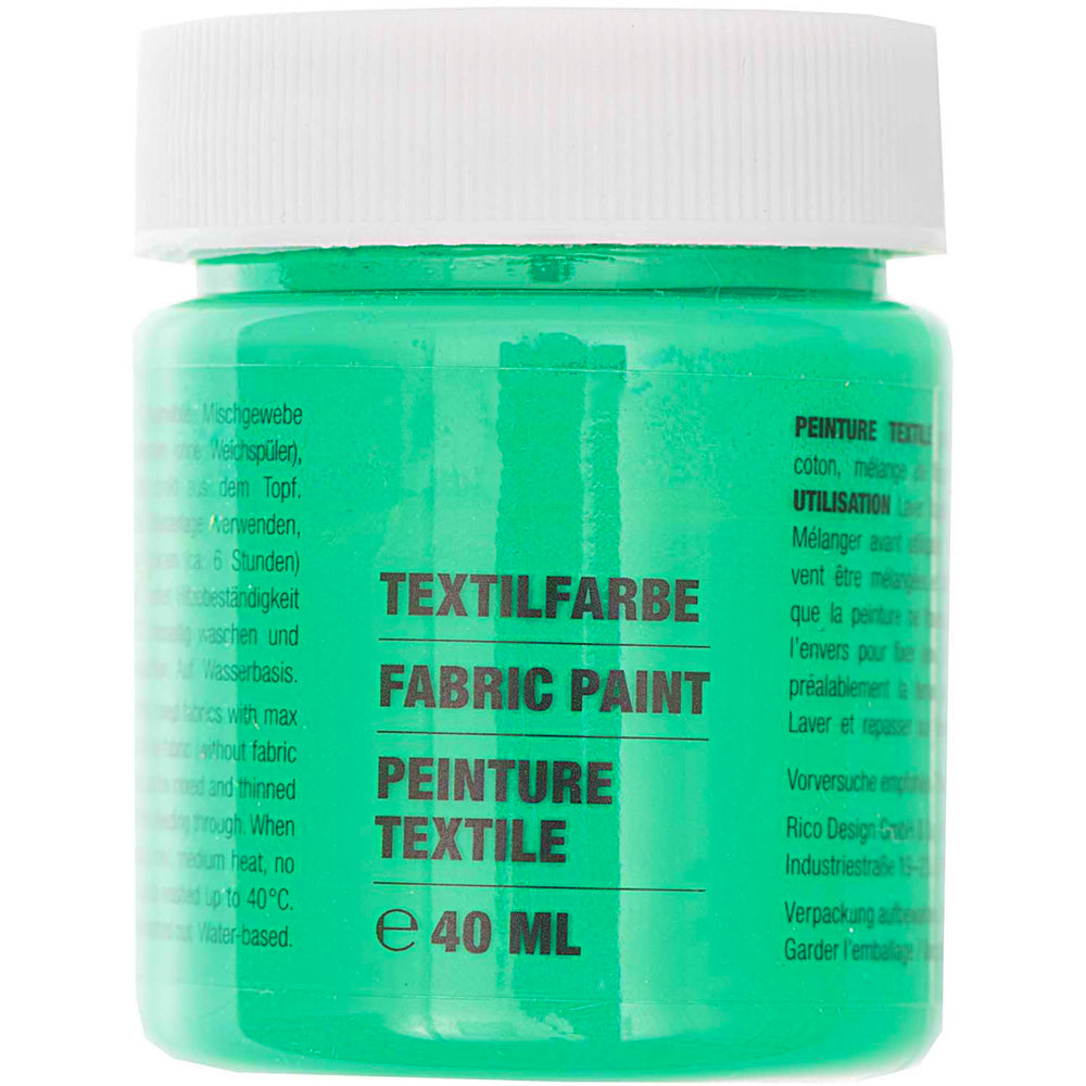 40ml Fabric Paint | Ideal for Light Fabrics | Choose A Colour