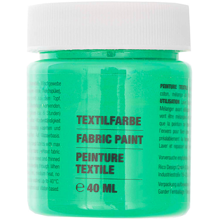 40ml Fabric Paint | Ideal for Light Fabrics | Choose A Colour