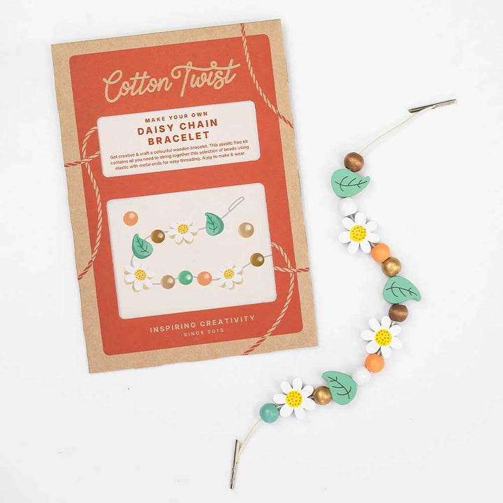 Make Your Own Daisy Chain Bracelet | Complete Sustainable Craft Kit for Kids