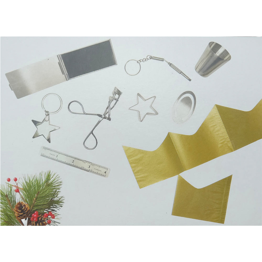 Mistletoe Spray | 6 Sophie Allport Luxury Christmas Crackers | Metal Gifts