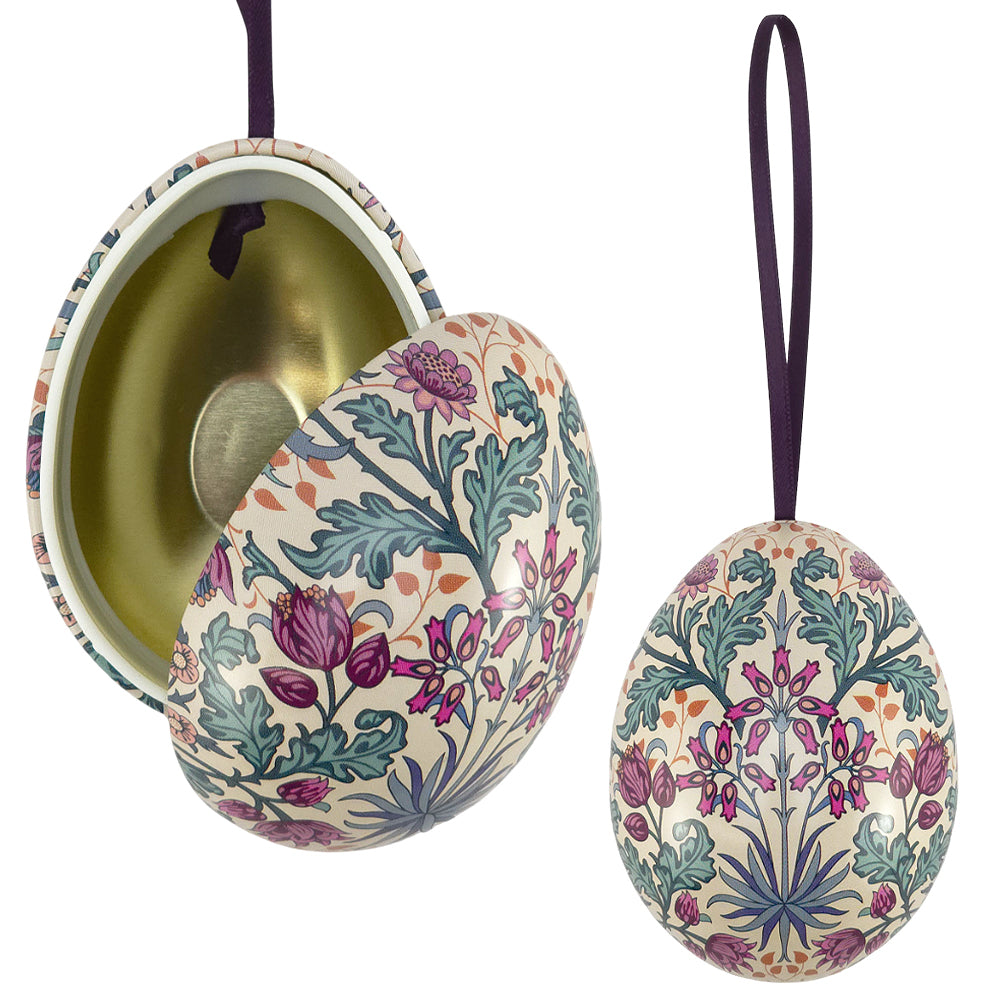 William Morris | Fillable Easter Two-Part Hanging Tinware Eggs