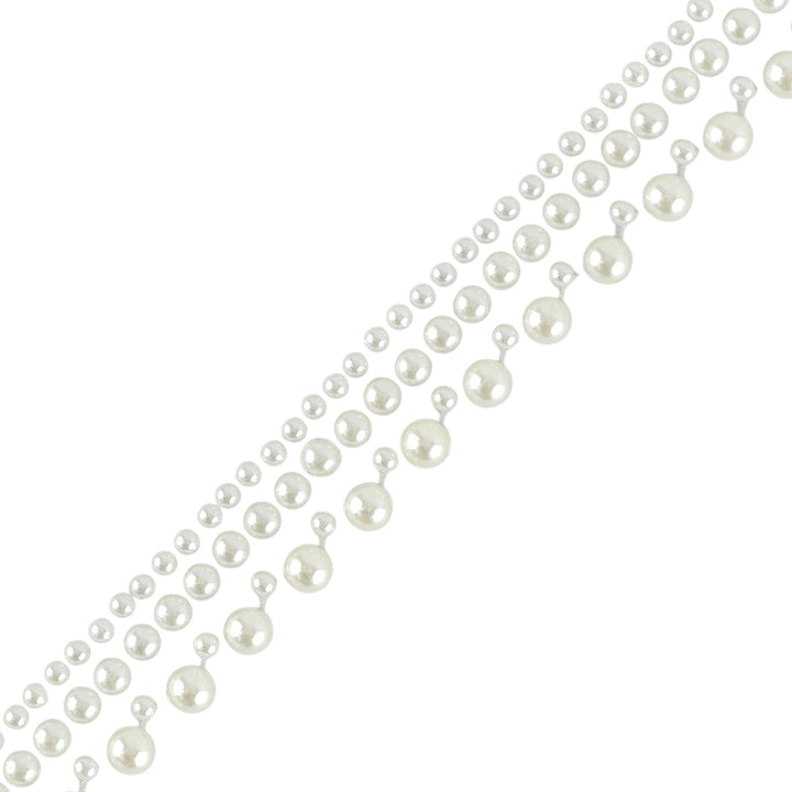 50cm Tape of Pearly Beads | Strip of Stickers for Papercrafts