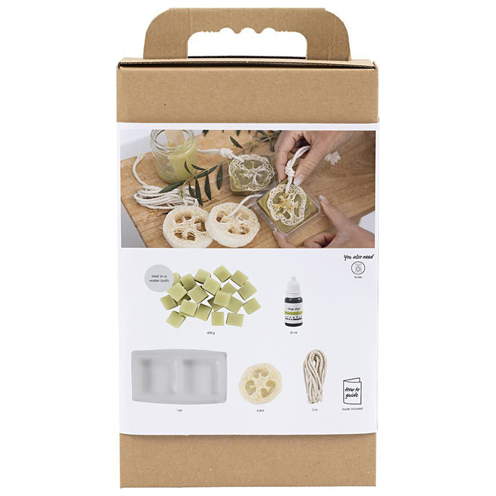 Soap Loofahs | Soap Making Complete Craft Kit | Makes 4 Sponges | Gift Idea