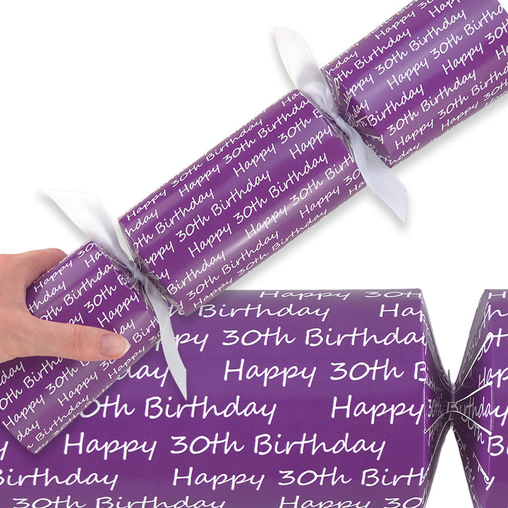 Purple Milestone Birthday | Cracker Making Kit | Make Your Own