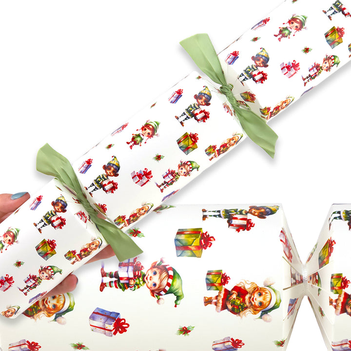 Christmas Elves | Cracker Making Craft Kit | Make &amp; Fill Your Own