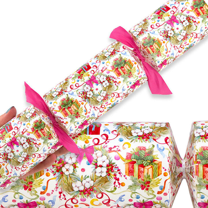 Watercolour Wreaths | Cracker Making Craft Kit | Make &amp; Fill Your Own