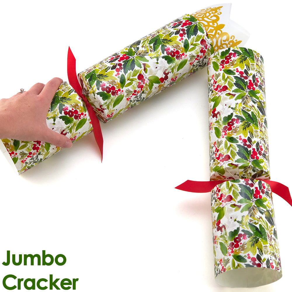 Extra Large &amp; Jumbo | Reusable Keepsake Cracker Kits | Watercolour Berries