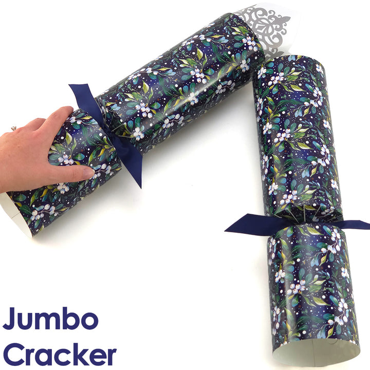 Extra Large &amp; Jumbo | Reusable Keepsake Cracker Kits | Midnight Mistletoe