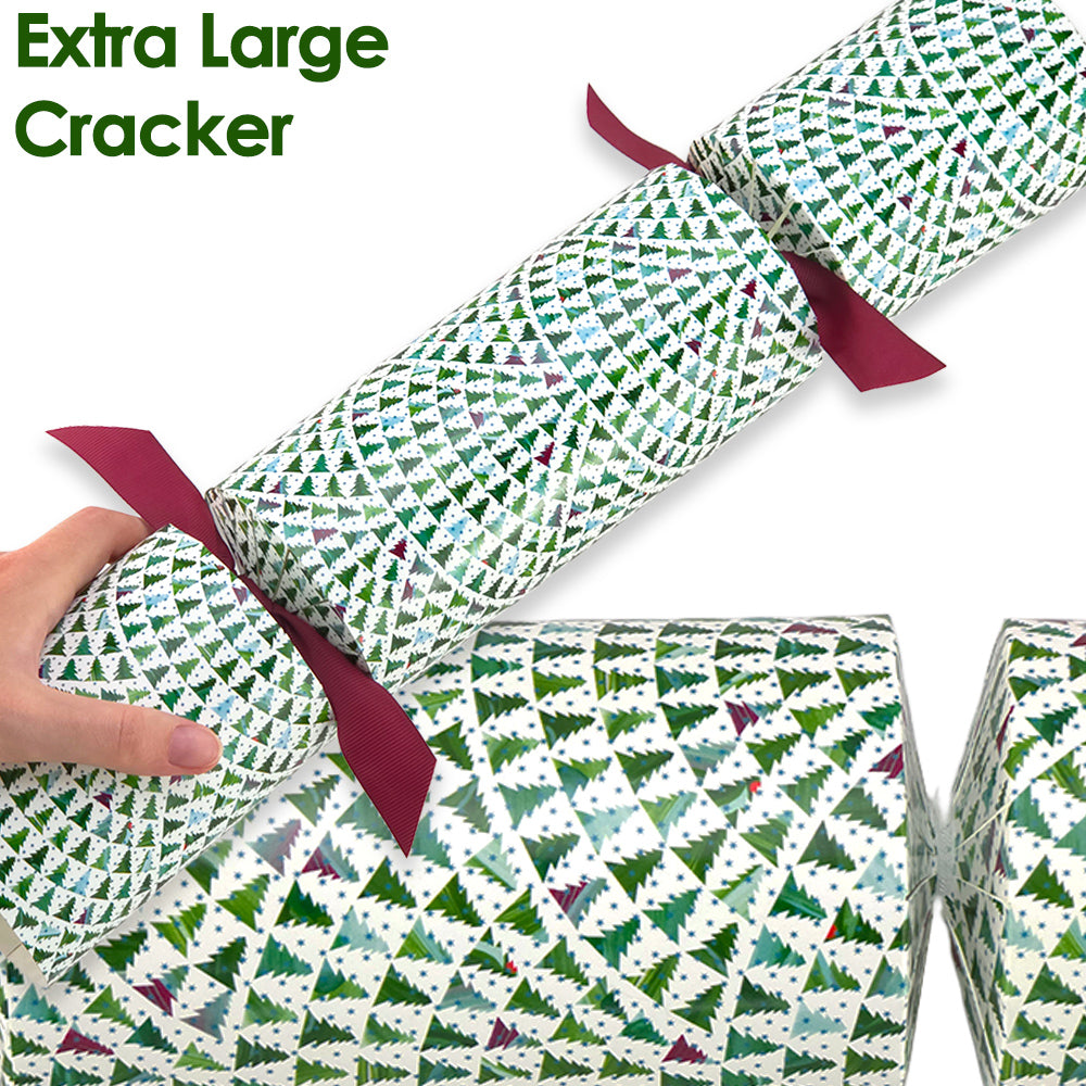 Extra Large &amp; Jumbo | Reusable Keepsake Cracker Sets | Christmas Tree Wave