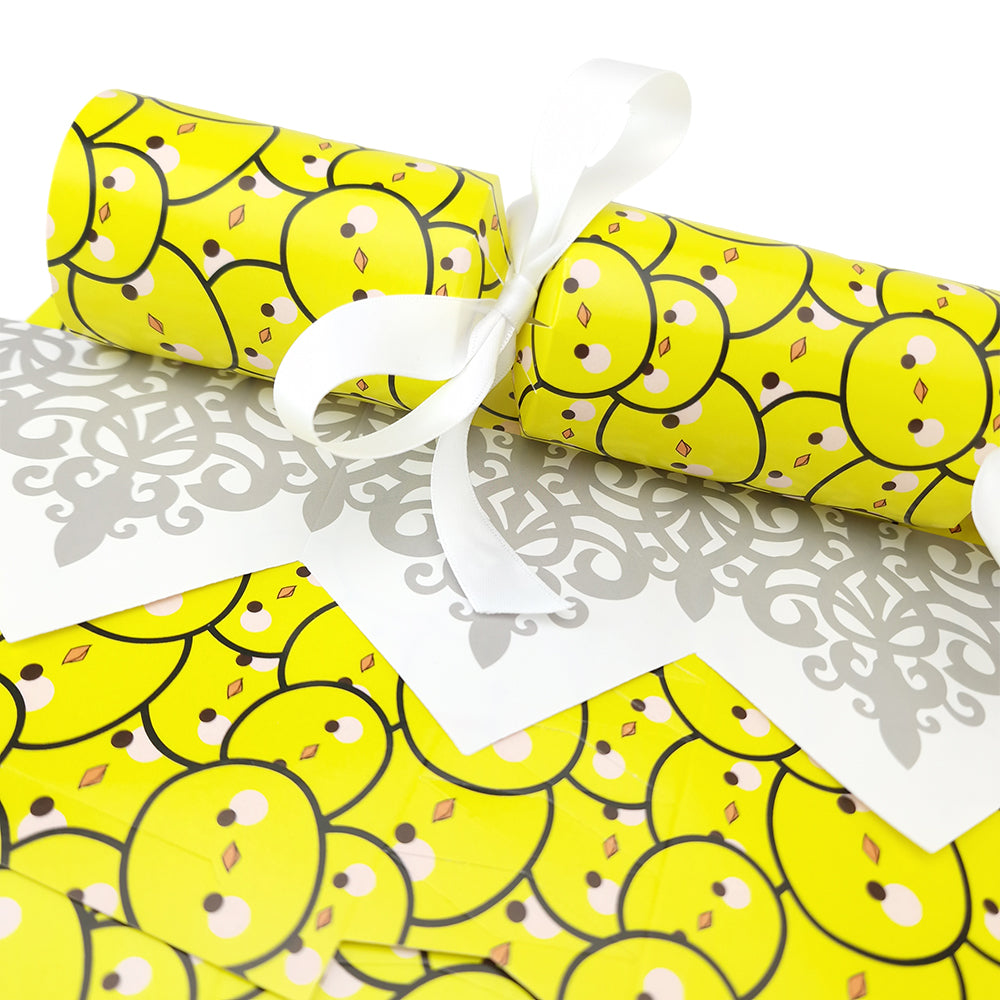 Easter Chick Faces Cracker Making Kits - Make & Fill Your Own