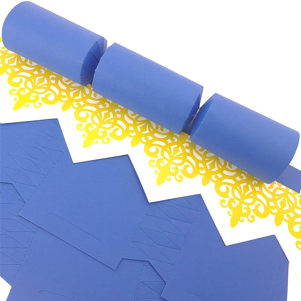 Royal Blue | Premium Cracker Making DIY Craft Kits | Make Your Own | Eco Recyclable