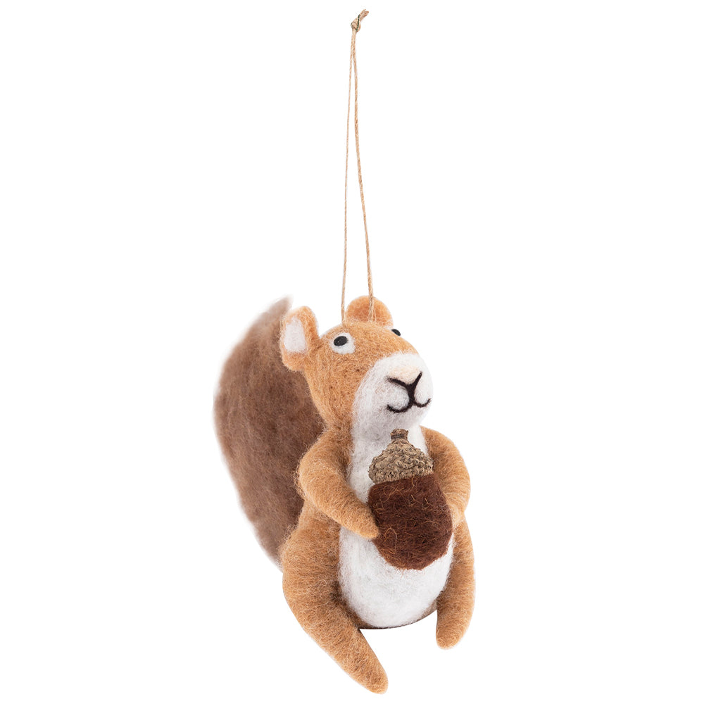 Squirrel &amp; Acorn | Needle Felting Set | Complete Kit