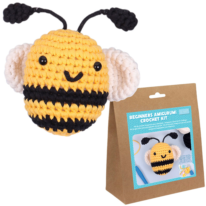 Buzzy Bee | Beginners Amigurumi | Complete Crochet Kit