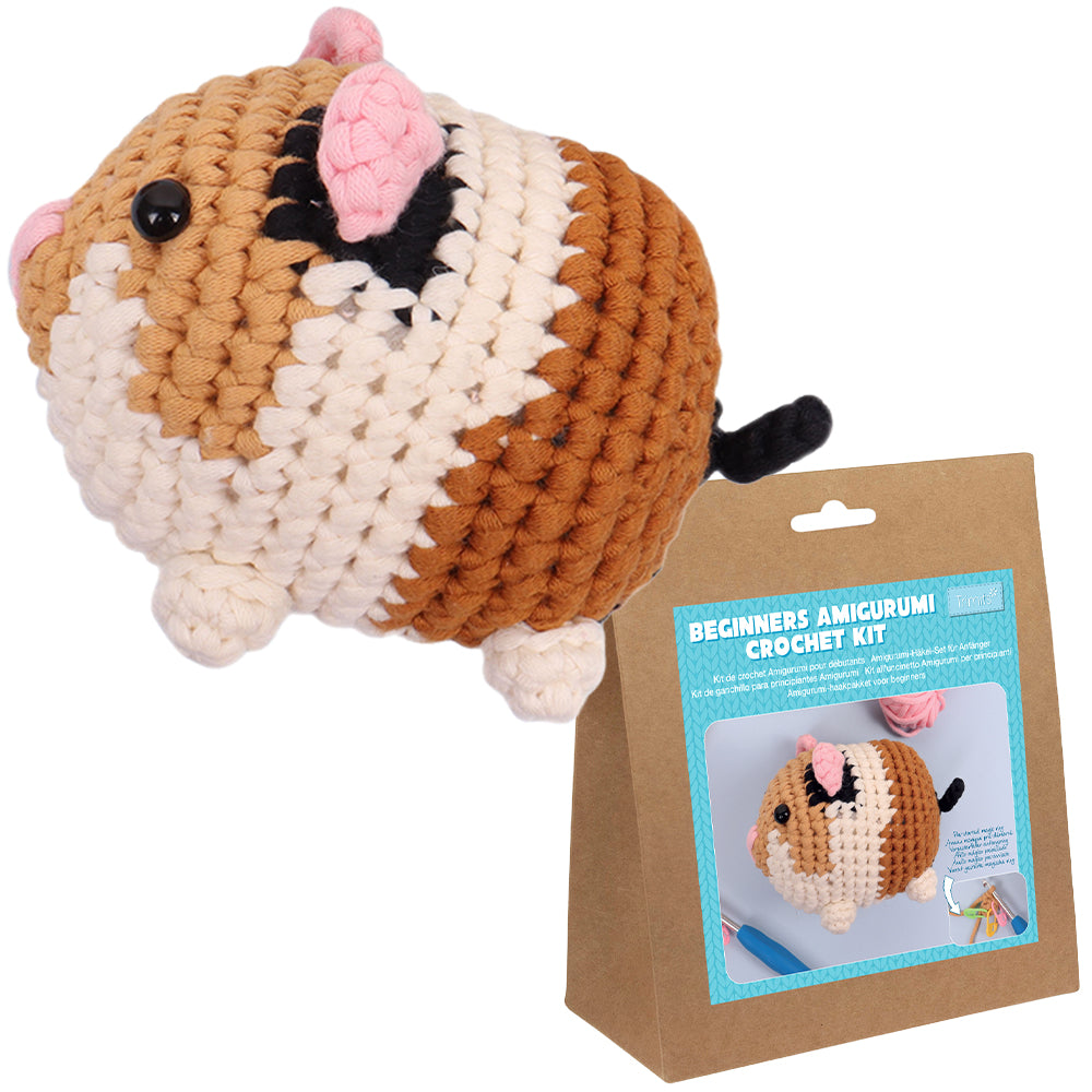 Guinea Pig | Beginners Amigurumi | Complete Crochet Kit