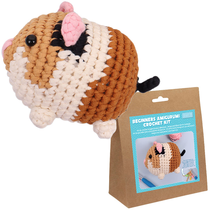 Guinea Pig | Beginners Amigurumi | Complete Crochet Kit