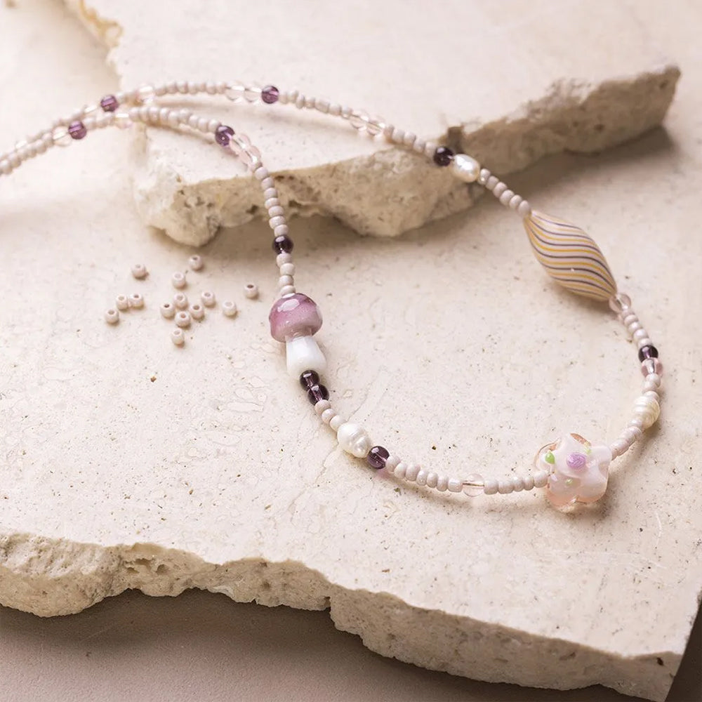 Beaded Necklace | Mini Jewellery Making Craft Kit