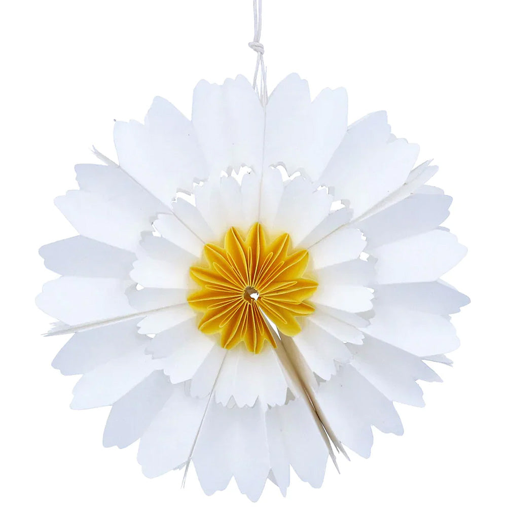 Daisy | Honeycomb Paper Hanging Decoration | Easter Home Décor | 15cm Wide