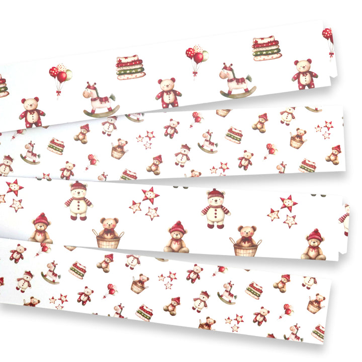 30 Reusable Paper Chains | Baby's First Christmas | No Glue Needed | 2.5m