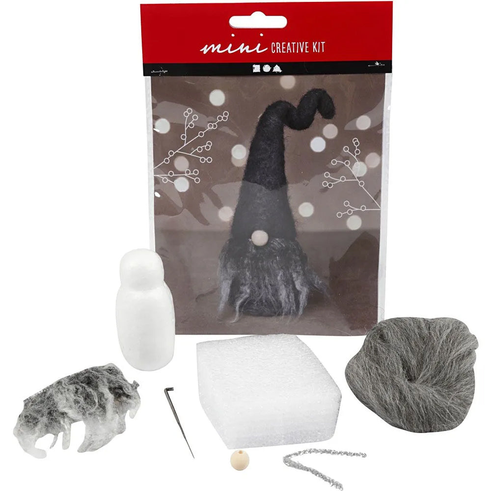 Needle Felting Kit for One Christmas Gonk or Gnome  | Christmas Craft