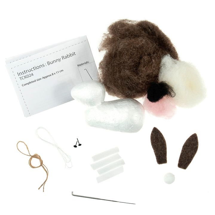 Little Brown Bunny | Needle Felting Craft Kit