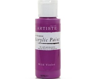 Wild Violet Purple docrafts Artiste All Purpose Acrylic Craft Paint - 59ml