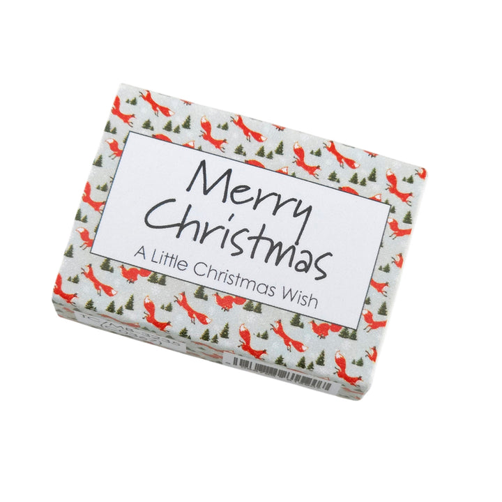 Christmas Fox | Hanging Felt Heart | Cracker Filler | Mini Matchbox Gift