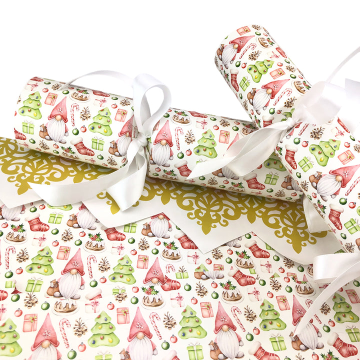 Watercolour Christmas Gonks | Cracker Making Craft Kit | Make &amp; Fill Your Own