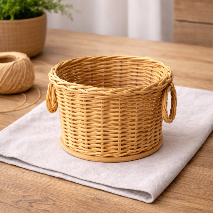 Twin Handle Storage Basket Making Kit | Rattan Basket Craft Kit