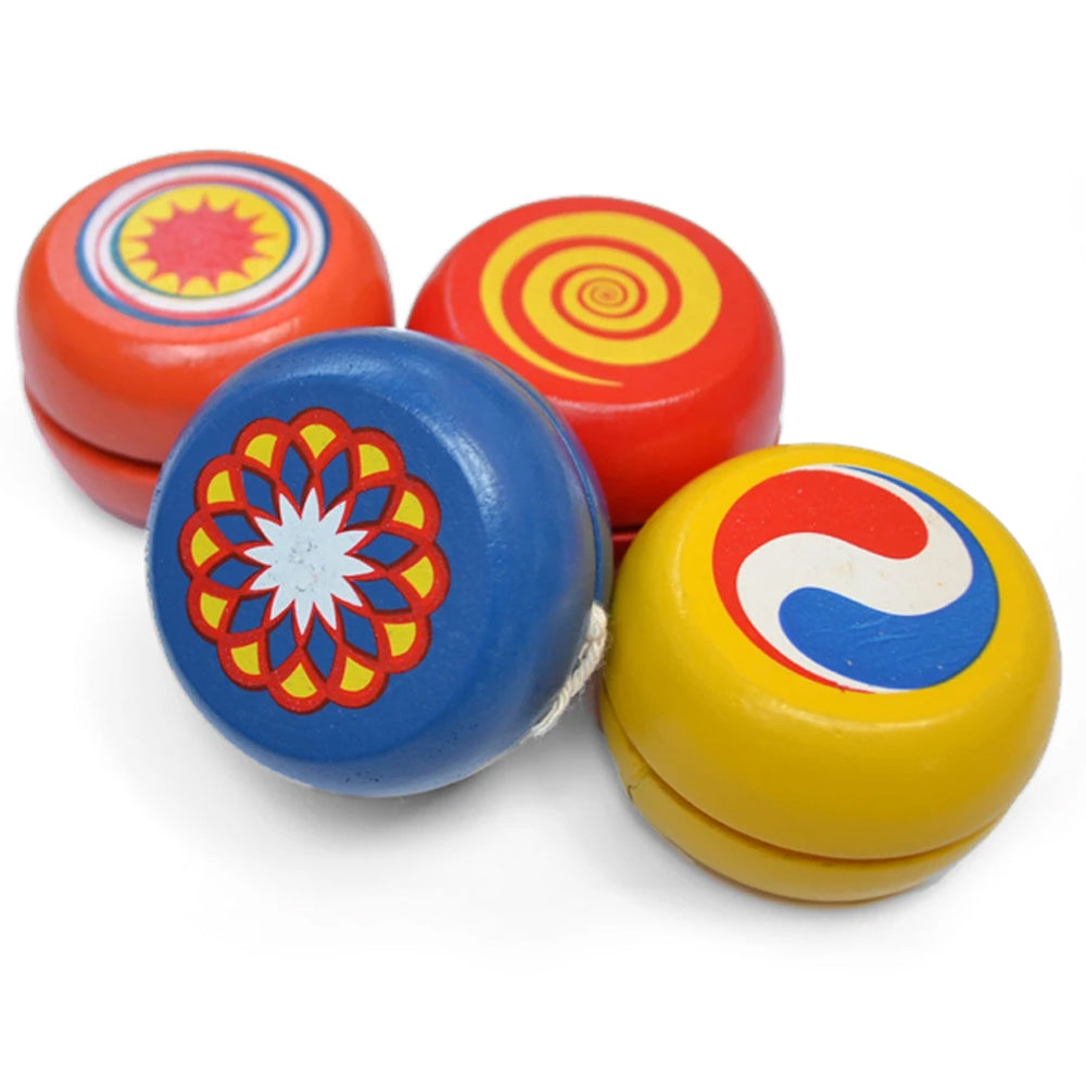 Traditional Wooden Yo-Yo Toy | Single | Cracker Filler | Mini Gift