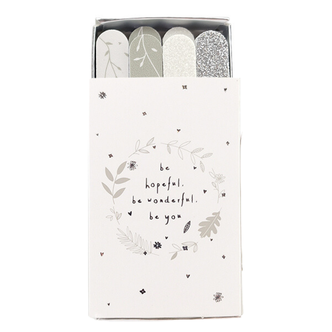 Inspirational Quotes | Matchbox Style Nail Files | Cracker Filler | Matchbox Gift