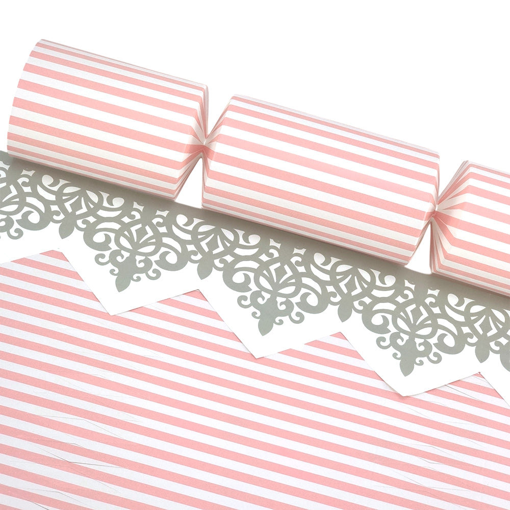 Pink Candy Stripes | Cracker Making Craft Kit | Make &amp; Fill Your Own