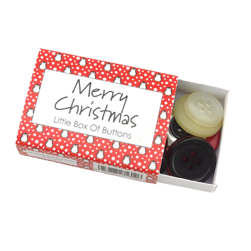 Snowtime Penguin | Little Crafty Box of Buttons | Cracker Filler | Little Gift