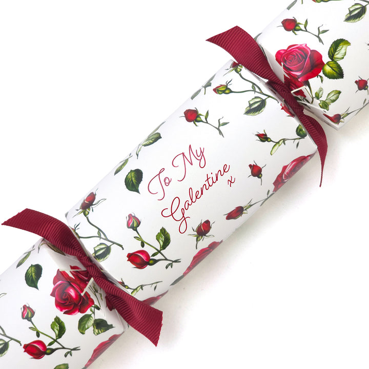 To My Galentine | Valentines Cracker Craft Kit | Romantic Rose | Single